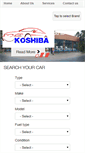 Mobile Screenshot of koshibainternational.com